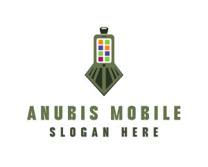 Train Mobile Apps logo design