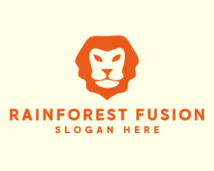 Orange Wild Lion logo