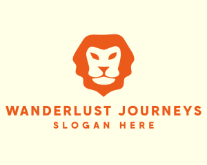 Orange Wild Lion logo