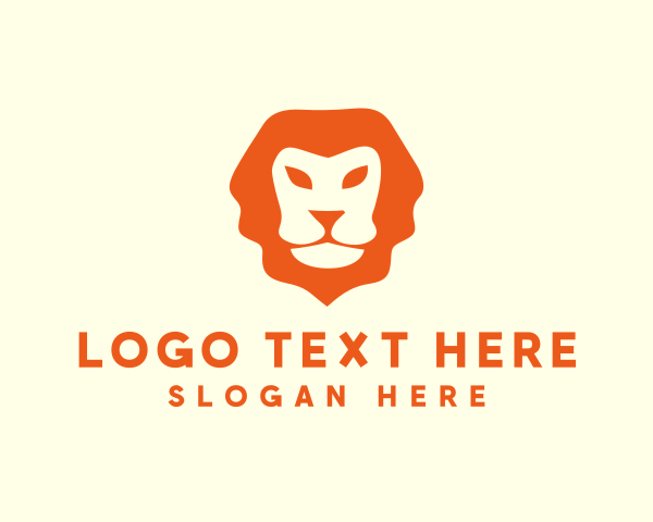 Lioness logo example 4