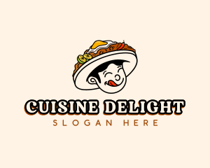 Filipino Pinoy Cuisine logo design