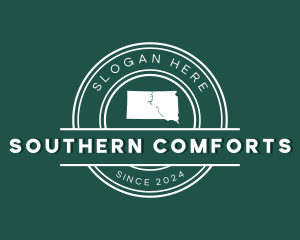 South Dakota Travel Map logo