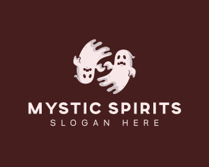 Ghost Spooky Spirit logo design