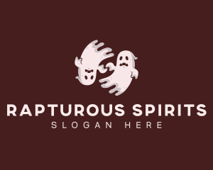 Ghost Spooky Spirit logo design