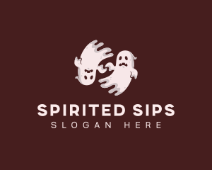 Ghost Spooky Spirit logo design