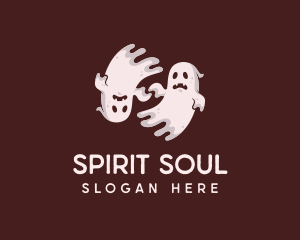 Ghost Spooky Spirit logo