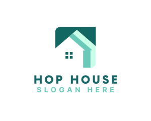 House Building Residence logo design