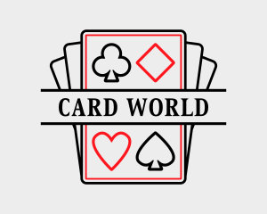 Poker Playing Card logo