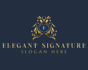 Luxury Royal Hotel logo design