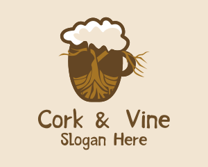 Root Beer Mug logo design