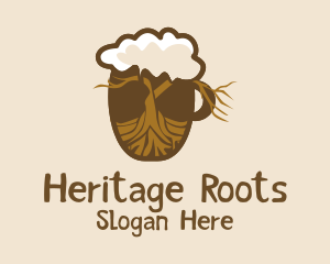 Root Beer Mug logo design