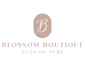 Simple Feminine Boutique logo design