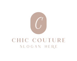 Simple Feminine Boutique logo design