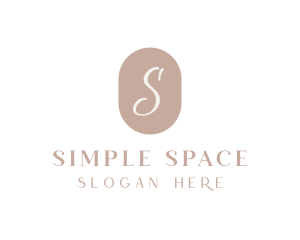 Simple Feminine Boutique logo design