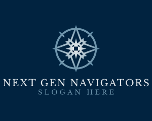 Circle Navigation Compass logo