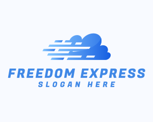 Express Tech Cloud logo design