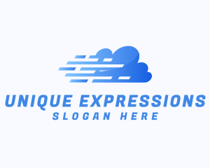 Express Tech Cloud logo design