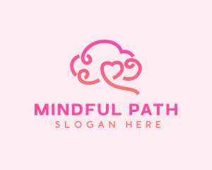 Heart Mental Health logo design