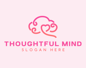 Heart Mental Health logo design