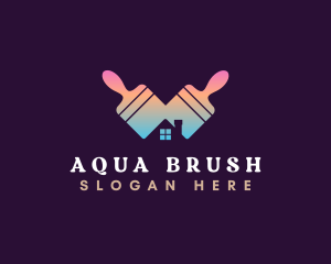 House Paint Repair logo design