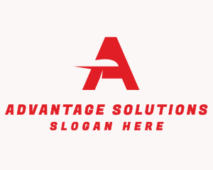 Generic Fast Brand Letter A logo design