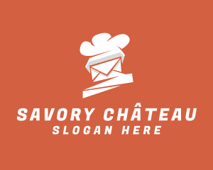 Chef Hat Mail logo design