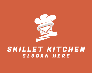 Chef Hat Mail logo design