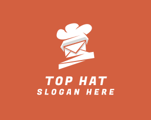 Chef Hat Mail logo design