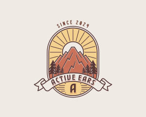 Sunrise Mountain Trekking  logo design