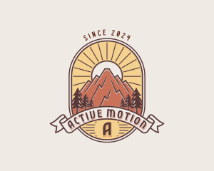 Sunrise Mountain Trekking  logo design