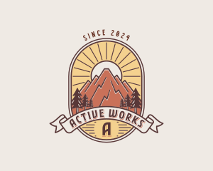 Sunrise Mountain Trekking  logo design