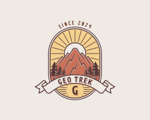 Sunrise Mountain Trekking  logo design