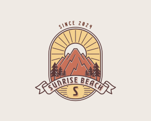 Sunrise Mountain Trekking  logo design