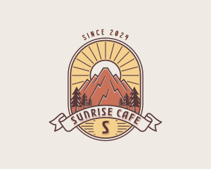 Sunrise Mountain Trekking  logo design