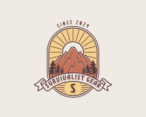 Sunrise Mountain Trekking  logo design