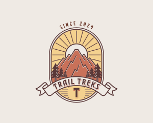 Sunrise Mountain Trekking  logo design