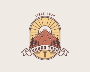 Sunrise Mountain Trekking  logo design