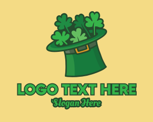 Irish Leprechaun Shamrock Hat  logo