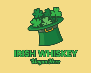 Irish Leprechaun Shamrock Hat  logo