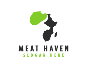 Africa Bull Meat logo design