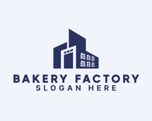 Warehouse Building Facility logo design