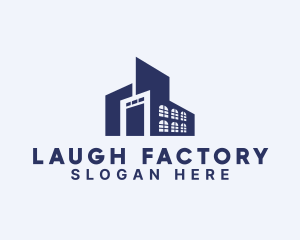 Warehouse Building Facility logo design