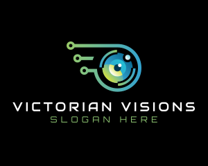 Cyber Vision Tech logo design