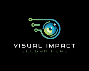 Cyber Vision Tech logo design