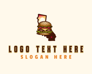 California Snack Cheeseburger logo