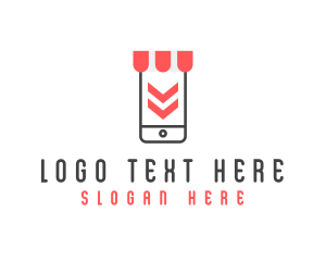 App - Online Market App logo design