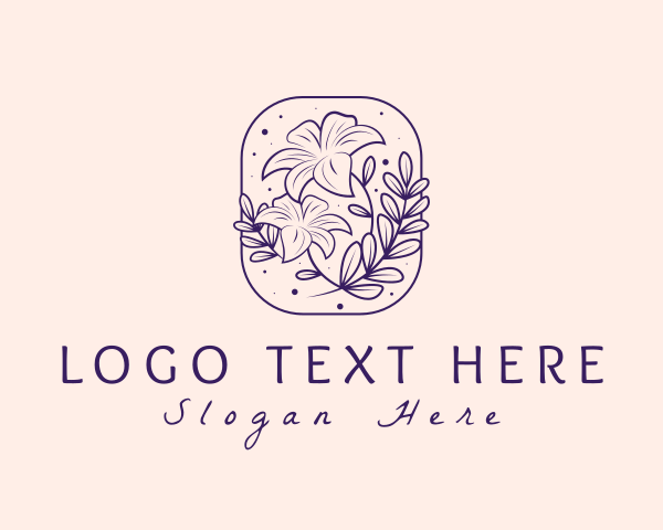 Natural Floral Cosmetics logo