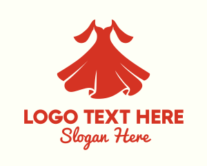 Red Fashion Dress  logo