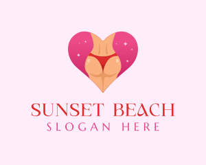 Sexy Bikini Lingerie logo design