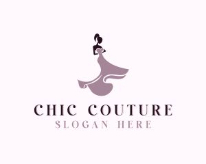 Dressmaker Fashion Boutique logo design